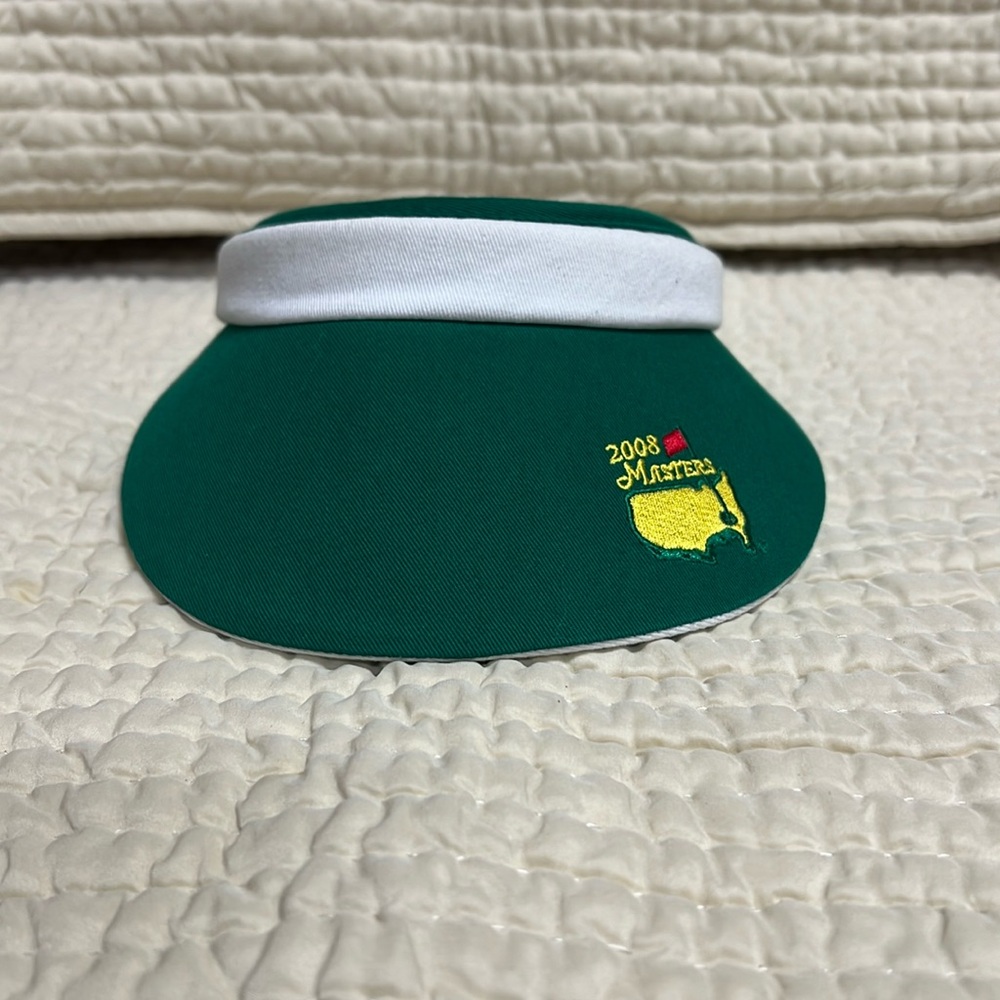 2008 Masters Augusta Golf Visor Hat Magnolia Lane - image 1